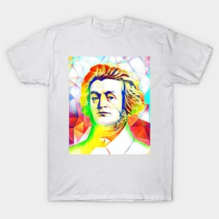 Adam Mickiewicz Colourful Portrait | Adam Mickiewicz Artwork 11 T-Shirt